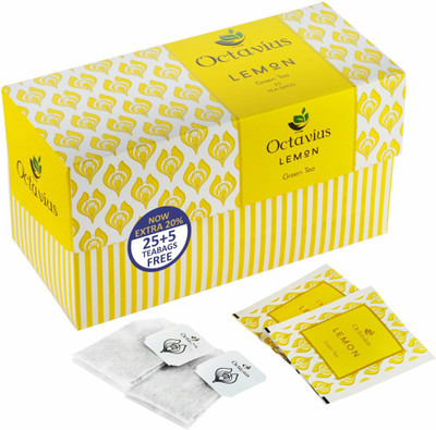 

Octavius Box of Lemon Green Tea Bags(30 Bags, Box)
