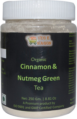 

Veg E Wagon Organic Cinnamon&Nutmeg Green Tea 250 In Pet Jar Cinnamon Green Tea(250 g, Plastic Bottle)