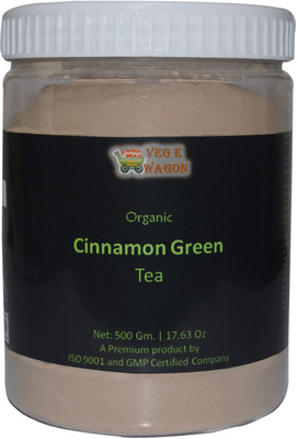 

Veg E Wagon Organic Cinnamon Green Tea 500 In Pet Jar Cinnamon Green Tea(500 g, Plastic Bottle)