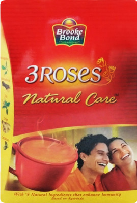 3 Roses Natural Care Ginger, Cardamom, Tulsi Tea Box(500 g)