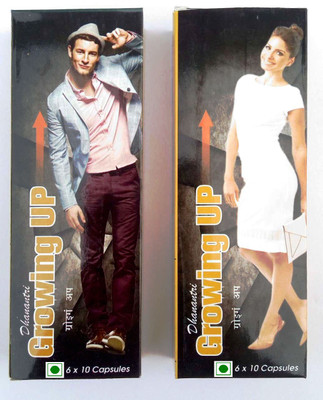 

AlexVyan Dhanantri Growing Up New Speed Height Ayurvedic Herbal (Pack of 60)(60 No)