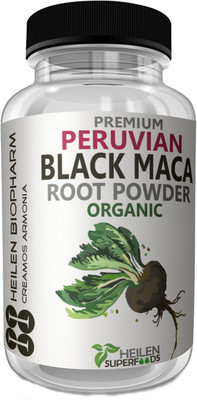 

Heilen Biopharm Premium Peruvian Organic Black Maca Root Powder(100 g)