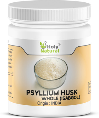 

Holy Natural 100% Psyllium Husk Whole (Isabgol) - 100 GM(100 g)