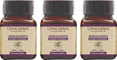 

UPAKARMA Ashwagandha pack of(2)(180)