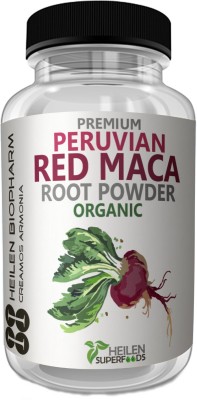 HEILEN BIOPHARM Premium Peruvian Organic Red Maca Root Powder(100 g)