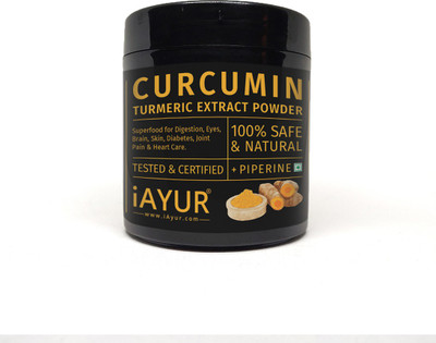 

iAYUR Curcumin (95% Total Curcuminoids) Extract Powder 200 Gms | Natural, Pure, Safe(200 g)