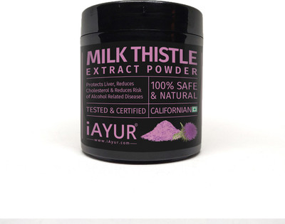

iAYUR Milk Thistle Extract Powder 200 Gms | Herbal Liver Care Formula(200 g)