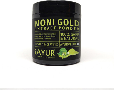 

iAYUR Noni Gold Extract Powder 200 Gms | Natural, Pure & Safe | Skin Glow Formula(200 g)