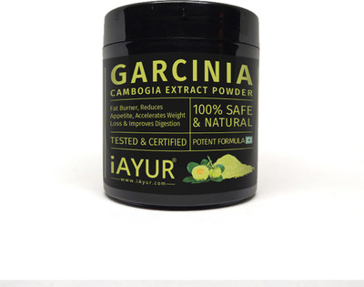

iAYUR Garcinia Cambogia 60% HCA Extract Powder 100 Gms | Potent For Weight Loss(100 g)