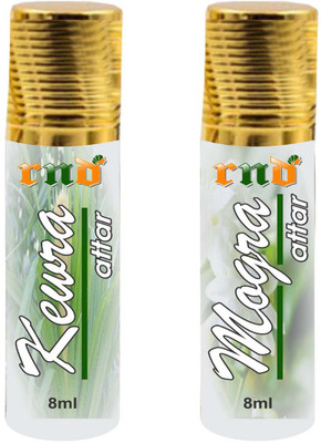 

RND Mogra Attar Kewra Attar (8ml) Fashion Sweet Combo Pack Herbal Attar(Mogra)