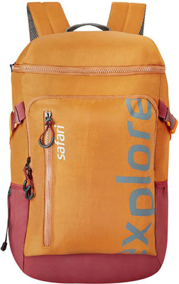 61 Off On Bleu Rucksack 20 L Large Backpack Maroon On Flipkart Paisawapas Com