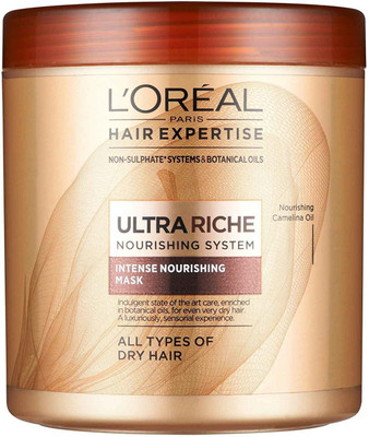 

L'Oreal Paris Hair Expertise Ultra Riche Intense Nourishing Mask - 200ml(200 ml)