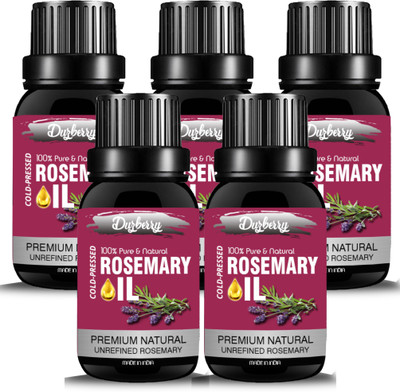 

duzberry Natural Diffuser Rosemary Essential Oil 20 ML Pack of 5 (100 ml)(20 ml)