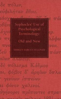 Sophocles' Use of Psychological Terminology(English, Electronic book text, Sullivan Shirley D)