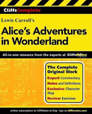 Cliffscomplete Carroll's Alice's Adventures in Wonderland(English, Electronic book text, Walker Bruce Edward)