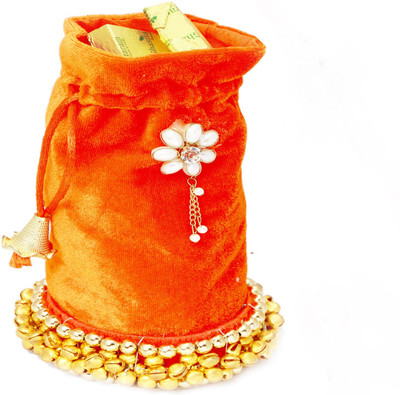 

Ghasitaram Gifts Special Chocolates- Orange Velvet Chocolate Potli Bars(250 g)