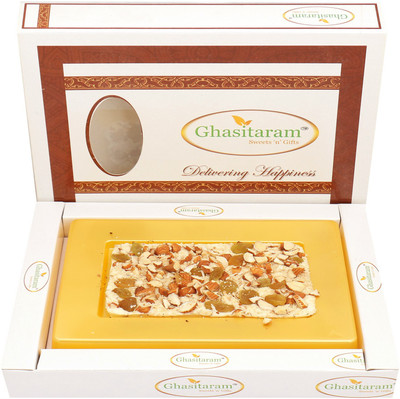

Ghasitaram Gifts Special Chocolates- White Dryfruit Chocolate Bark Small Bars(70 g)