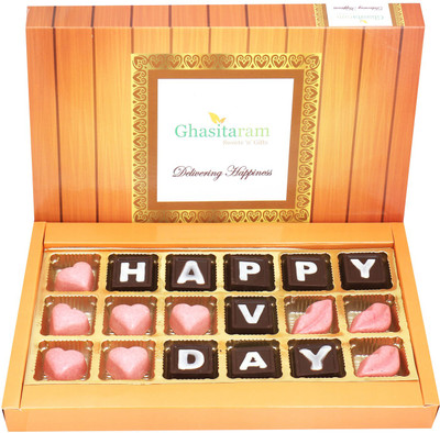 

Ghasitaram Gifts Special Chocolates- Happy Valentines Day Box Bars(270 g)