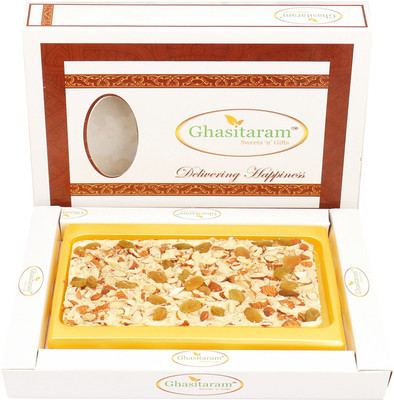 

Ghasitaram Gifts Special Chocolates- White Dryfruit Chocolate Bark Big Bars(200 g)
