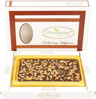 

Ghasitaram Gifts Special Chocolates- Walnut Chocolate Bark Big Bars(200 g)
