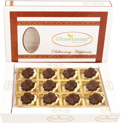 

Ghasitaram Gifts Special Chocolates- Double Decker Flower Chocolates 12 pcs Bars(180 g)