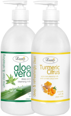 

Luster Aloe vera + Turmeric Citrus Cleansing Milk(1000 ml)
