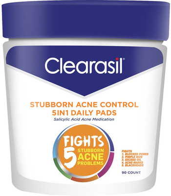 

Clearasil Ultra 5in1 Facial Cleansing Pads, 90 Count(200 ml)
