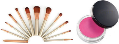 

tanvi27 NEW CHEEK ILLUSION BLUSHER WITH PROFESSIONAL'S BRUSH SET(Set of 2)