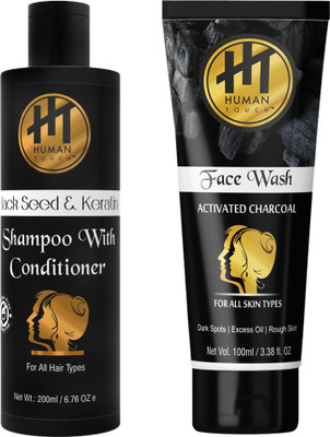 

HUMAN TOUCH Shampoo & Face Wash(Set of 2)