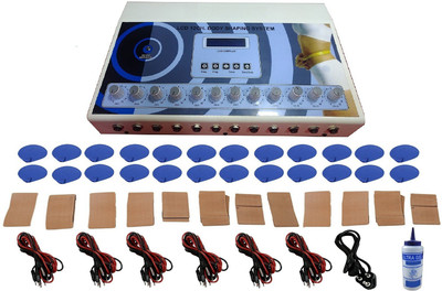 

AMAZEPHYSIOSOLUTIONS Body Shaping System 12 Channel LCD ELECTROTHERPAY Electrotherapy Device(APS006)