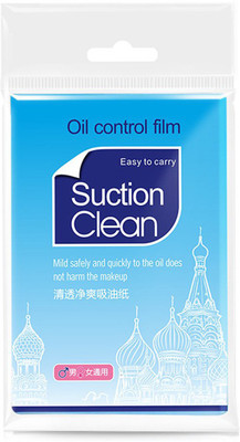 

BIOAQUA Suction Clean Facial excess oil Absorbing Tissue Paper Blotting skin wipes 100 sheets(Pack of 100)