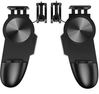 

LIFEMUSIC Pubg Mobile Game Trigger with Remote, 1 Pair Sensitive Game Triggers for PUBG/Knives Out/Rules of Survival L1R1 Game Joysticks for Android iOS Phones Gaming Accessory Kit(Multicolor, For Android, iOS)