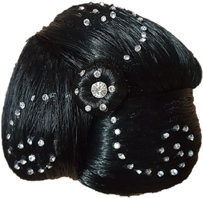 

Gayatri Designer Hair Juda Bun Bun(Black)