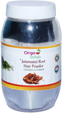 

Orgoherbals Jatamansi Root Hair wash powder - 250gm Hair Color(Brown)