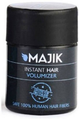Majik 100% Human Hair Building Fiber 17 Soft Hair Volumizer Powder (7 g)(7 ml)