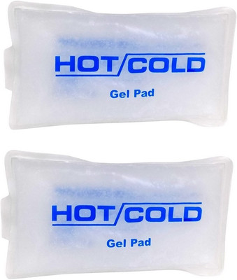 

Skylight Gel Hot Cold Reusable Compress Pack Comfortable Soft Touch instant Pain Relief 2-Pack Pack(White)
