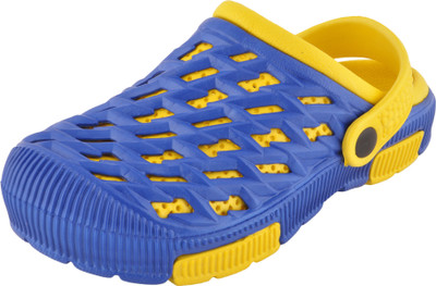 

Yellow Bee Boys Sling Back Clogs(Yellow, Yellow blue