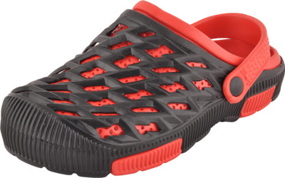 

Yellow Bee Boys Sling Back Clogs(Red
