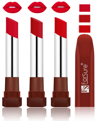 

Forsure Color Rich Matte Lipsticks(Red, Bright Red, Sweet Red)