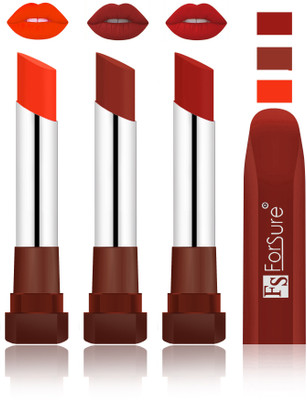 

Forsure Nude, Chocolate, Brown Velvet Matte Lipsticks(Nude, Chocolate, Brown)