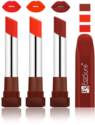 

Forsure Beach Nude, Nude, Chocolate Velvet Matte Lipsticks(Beach Nude, Nude, Chocolate)