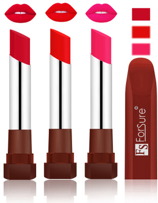 

Forsure Color Rich Matte Lipsticks(Red, Romantic Red, Ruby Red)