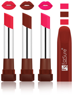 

Forsure Baby Pink, Maroon, Ruby Red Velvet Matte Lipsticks(Baby Pink, Maroon, Ruby Red)