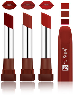 

Forsure Dark Maroon, Chocolate, Brown Velvet Matte Lipsticks(Dark Maroon, Chocolate, Brown)