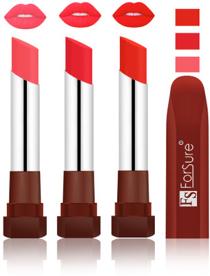 

Forsure Peach, Peach, Beach Nude Velvet Matte Lipsticks(Peach, Peach, Beach Nude)