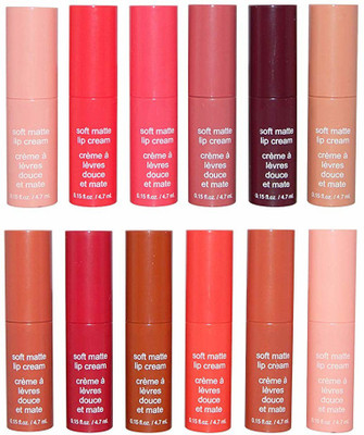 

firstzon™ Soft matte lip cream 12 color combo set(SET B)