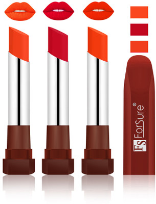 

Forsure Nude, Red, Bright Red Velvet Matte Lipsticks(Nude, Red, Bright Red)