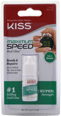 

Kiss Maximum Speed Nail Glue (3 Pack)(Clear)
