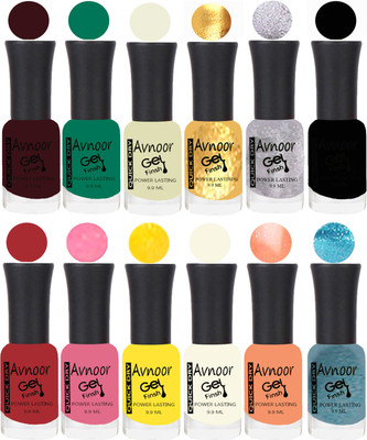 

Avnoor Velvet Matte Gel Nail Polish Combo 1517 Multicolor(Pack of 12)