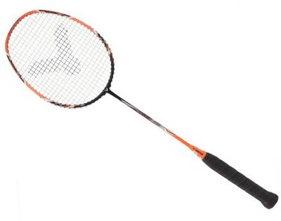 VICTOR Arrow Power 6000 Badminton racket tension upto 35lbs (3U) Orange Strung Badminton Racquet